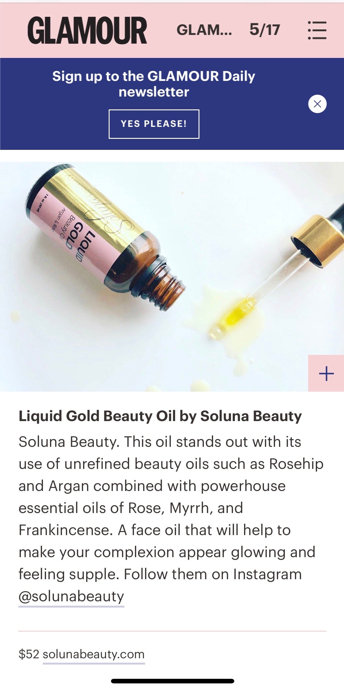 Complexion Enhancing: Liquid Gold - Beauty Oil