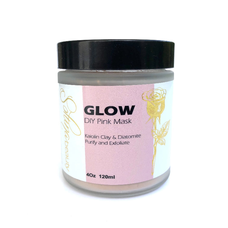 pink clay mask